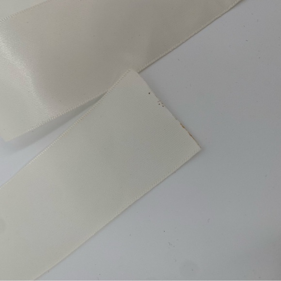 Cream / Champagne Satin Tie Shoulder Balletcore Crop Top / Bralette - Picture 5 of 9